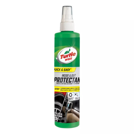 Turtle Wax Quick And Easy Inside And Out Protectant 307ml Turtle Wax Quick And Easy Inside And Out Protectant 307ml
